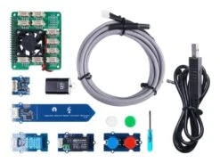SEEED STUDIO 110061284 Grove Smart Agriculture Kit, Raspberry Pi-4 Board, Temp Sensor, Micro SD Card With Card Reader-32GB(Seeed Studio 110061284 Grove Smart Agriculture Kit Raspberry Pi 4 Board Temp Sensor Micro Sd Card With Card Reader 32gb)