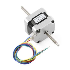 SparkFun Stepper Motor - 29 Oz.in (200 Steps/rev, Threaded Shaft)(Genuine Sparkfun Stepper Motor 29 Oz In 200 Steps Rev Threaded Shaft)