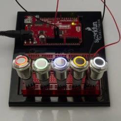 SparkFun Metal Pushbutton - Latching (16mm, Blue) Buttons/Switches(Genuine Sparkfun Metal Pushbutton Latching 16mm Blue) -Celestron Shop 11966 11975 eb3221bb ee3f 4766 9096 81f83ea3f6ef