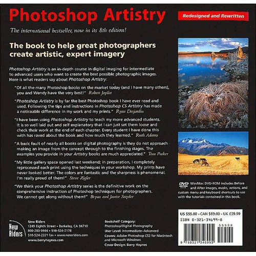 Pearson Education Book/DVD: Photoshop Artistry: For Photographers Using Photoshop CS2 And Beyond By Barry Haynes, Wendy Crumpler, Sean Duggan(Pearson Education Book Dvd Photoshop Artistry For Photographers Using Photoshop Cs2 And Beyond By Barry Haynes Wendy Crumpler Sean Duggan) 2 Pearson Education Book/DVD: Photoshop Artistry: For Photographers Using Photoshop CS2 And Beyond By Barry Haynes, Wendy Crumpler, Sean Duggan(Pearson Education Book Dvd Photoshop Artistry For Photographers Using Photoshop Cs2 And Beyond By Barry Haynes Wendy Crumpler Sean Duggan) - Image 2