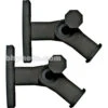 SANUS WMS3B Wall/Ceiling Mount Bracket For Satellite Speakers (Pair, Black)(Sanus Wms3b Wall Ceiling Mount Bracket For Satellite Speakers Pair Black)