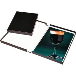 Print File Black Clamshell Archival Portfolio Box With White Lining - 13.25 X 19.25 X 2"(Print File Black Clamshell Archival Portfolio Box With White Lining 13 25 X 19 25 X 2)
