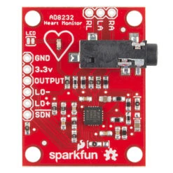 SparkFun Single Lead Heart Rate Monitor - AD8232 Biometrics, Sparkfun Originals(Genuine Sparkfun Sparkfun Single Lead Heart Rate Monitor Ad8232) -Celestron Shop 12650 04