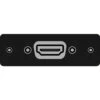 FSR IPS-V610S-BLK HDMI Femaleto HDMI Female Insert Plate (Black)(Fsr Ips V610s Blk Hdmi Female To Hdmi Female Insert Plate Black)
