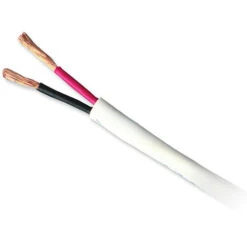 Honeywell Genesis Series 16 AWG Unshielded Home Theater Sound Jacketed Cable With 2 Unpaired Conductors (White, 500' Pull Box)(Honeywell Genesis Series 16 Awg Unshielded Home Theater Sound Jacketed Cable With 2 Unpaired Conductors White 500 Pull Box)