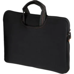 Ruggard 14" Ultra Thin Laptop Sleeve With Handles (Black/Orange)(Ruggard 14 Ultra Thin Laptop Sleeve With Handles Black Orange) -Celestron Shop 1381357945000 IMG 342248