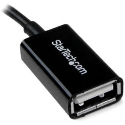 StarTech Micro USB Male To USB OTG Host Adapter Female (5")(Startech Micro Usb Male To Usb Otg Host Adapter Female 5) -Celestron Shop 1381947384000 IMG 343675