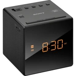 Sony Radio Alarm Clock (Black)(Sony Radio Alarm Clock Black)