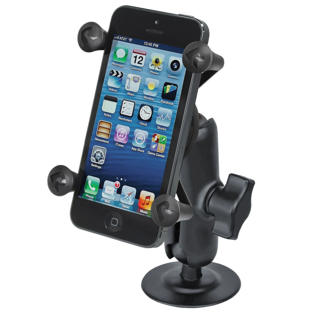 RAM MOUNTS Flex Adhesive Mount With Universal X-Grip Cellphone Holder(Ram Mounts Flex Adhesive Mount With Universal X Grip Cellphone Holder) 2 RAM MOUNTS Flex Adhesive Mount With Universal X-Grip Cellphone Holder(Ram Mounts Flex Adhesive Mount With Universal X Grip Cellphone Holder) - Image 2