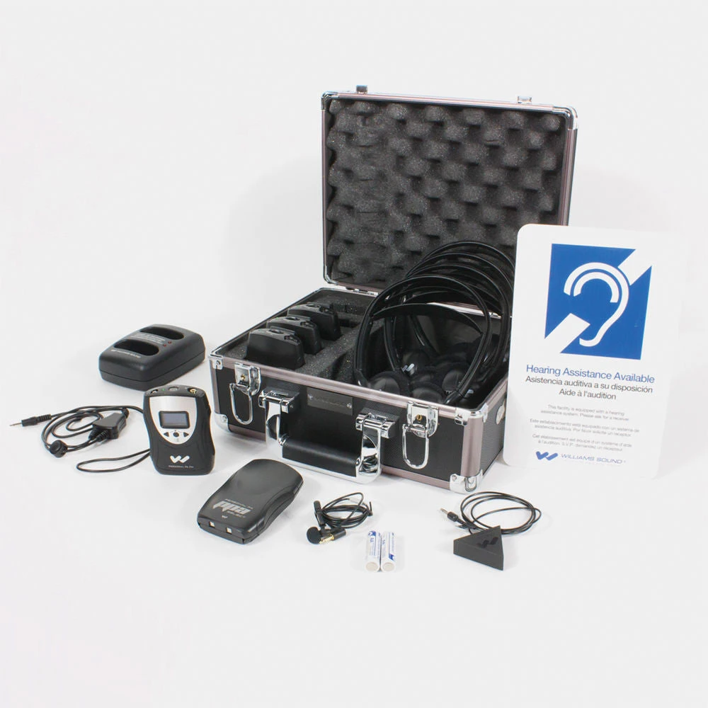 Williams Sound FM ADA KIT 37 RCH FM ADA Compliance Kit(Williams Sound Fm Ada Kit 37 Rch Fm Ada Compliance Kit) 2 Williams Sound FM ADA KIT 37 RCH FM ADA Compliance Kit(Williams Sound Fm Ada Kit 37 Rch Fm Ada Compliance Kit) - Image 2