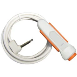 Aiphone NHR-8C Bedside Call Button With 7' Cord For NHX Series Nurse Call System (Gray)(Aiphone Nhr 8c Bedside Call Button With 7 Cord For Nhx Series Nurse Call System Gray)