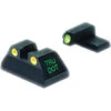 MEPROLIGHT LTD Tru-Dot Tritium Night Sight For H&K USP Compact (Set - Yellow/Green)(Meprolight Ltd Tru Dot Tritium Night Sight For H K Usp Compact Set Yellow Green)