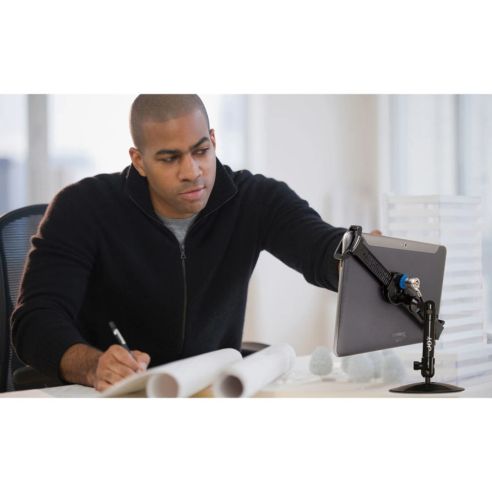 The Joy Factory LockDown Universal Desk/Countertop Carbon Fiber Stand With Key Lock For 7-10.1" Tablets(The Joy Factory Lockdown Universal Desk Countertop Carbon Fiber Stand With Key Lock For 7 10 1 Tablets) 2 The Joy Factory LockDown Universal Desk/Countertop Carbon Fiber Stand With Key Lock For 7-10.1" Tablets(The Joy Factory Lockdown Universal Desk Countertop Carbon Fiber Stand With Key Lock For 7 10 1 Tablets) - Image 2