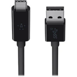 Belkin SuperSpeed+ USB 3.1 Type-A To Type-C Cable (3', Black)(Belkin Superspeed Usb 3 1 Type A To Type C Cable 3 Black)