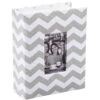 Pioneer Photo Albums Cloth Album With Frame (Chevron, Gray)(Pioneer Photo Albums Cloth Album With Frame Chevron Gray)