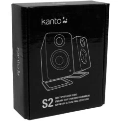 Kanto Living S2 Desktop Speaker Stands (Pair, Black)(Kanto Living S2 Desktop Speaker Stands Pair Black) -Celestron Shop 1457457384000 IMG 598575