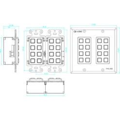 TV One North American 2-Gang Wall Plate Control Panel(Tv One North American 2 Gang Wall Plate Control Panel) -Celestron Shop 1468425115000 IMG 654119