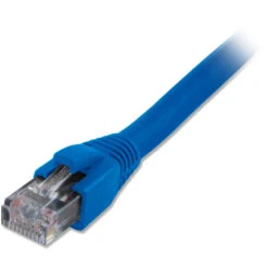 Comprehensive 50' Cat6 Snagless Solid Plenum Shielded Patch Cable (Blue)(Comprehensive 50 Cat6 Snagless Solid Plenum Shielded Patch Cable Blue)