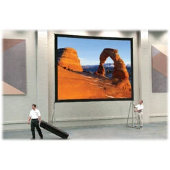 Da-Lite 88640KHD Fast-Fold Deluxe Projection Screen (9 X 12')(Da Lite 88640khd Fast Fold Deluxe Projection Screen 9 X 12)