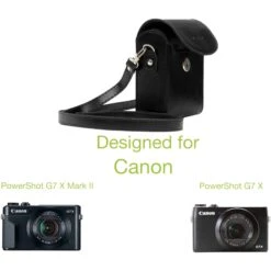 MegaGear Ever-Ready Protective Leather Camera Case For Canon PowerShot G7 X Mark II And Canon PowerShot G7 X (Black)(Megagear Ever Ready Protective Leather Camera Case For Canon Powershot G7 X Mark Ii And Canon Powershot G7 X Black) -Celestron Shop 1469570474000 IMG 660837