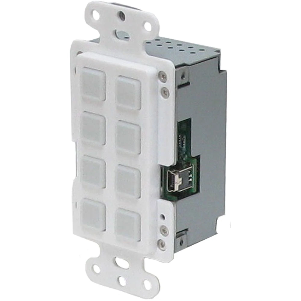 A-Neuvideo 8-Button IP Wall Plate Control Keypad(A Neuvideo 8 Button Ip Wall Plate Control Keypad) 2 A-Neuvideo 8-Button IP Wall Plate Control Keypad(A Neuvideo 8 Button Ip Wall Plate Control Keypad) - Image 2