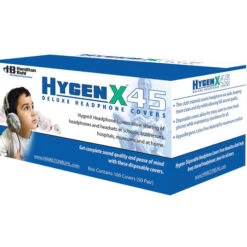 HamiltonBuhl Pack Of HygenX 4.5" Disposable Sanitary Ear Cushion Covers For Over-Ear Headphones And Headsets (Black, 12-Pack, 50 Pairs Each)(Hamiltonbuhl Pack Of Hygenx 4 5 Disposable Sanitary Ear Cushion Covers For Over Ear Headphones And Headsets Black 12 Pack 50 Pairs Each) -Celestron Shop 1478245709 1190058