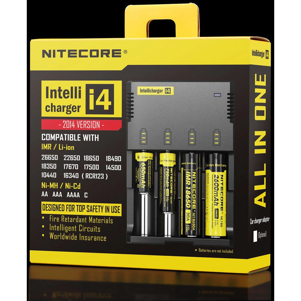 NITECORE I4 Intellicharger Battery Charger(Nitecore I4 Intellicharger Battery Charger) 2 NITECORE I4 Intellicharger Battery Charger(Nitecore I4 Intellicharger Battery Charger) - Image 2