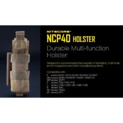 NITECORE NCP40 Tactical Flashlight Holster (Black)(Nitecore Ncp40 Tactical Flashlight Holster Black) -Celestron Shop 1482249584000 IMG 723192 dadea4de 7c73 4803 a640 4a4bd92ae332