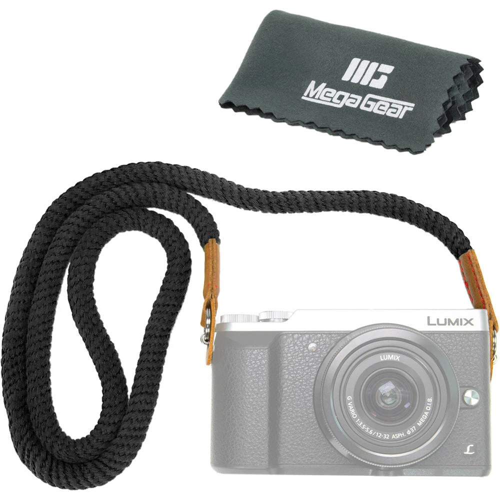 MegaGear Cotton Security Strap For All Cameras (Large, Black)(Megagear Cotton Security Strap For All Cameras Large Black) 2 MegaGear Cotton Security Strap For All Cameras (Large, Black)(Megagear Cotton Security Strap For All Cameras Large Black) - Image 2