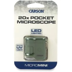 Carson MicroMini 20x Pocket Microscope (Safari Green)(Carson Micromini 20x Pocket Microscope Safari Green) -Celestron Shop 1491406220000 IMG 782270