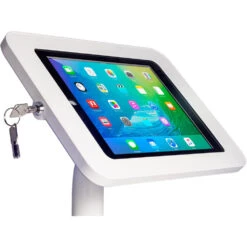 The Joy Factory Elevate II Countertop Kiosk For IPad 9.7 5th Gen & IPad Air (White)(The Joy Factory Elevate Ii Countertop Kiosk For Ipad 9 7 5th Gen Ipad Air White) -Celestron Shop 1498489388000 IMG 819655
