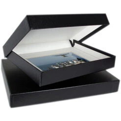 Archival Methods Onyx Portfolio Box (11 X 14 X 1.4", Black Buckram With Black Interior)(Archival Methods Onyx Portfolio Box 11 X 14 X 1 4 Black Buckram With Black Interior) -Celestron Shop 1501174810 IMG 841232