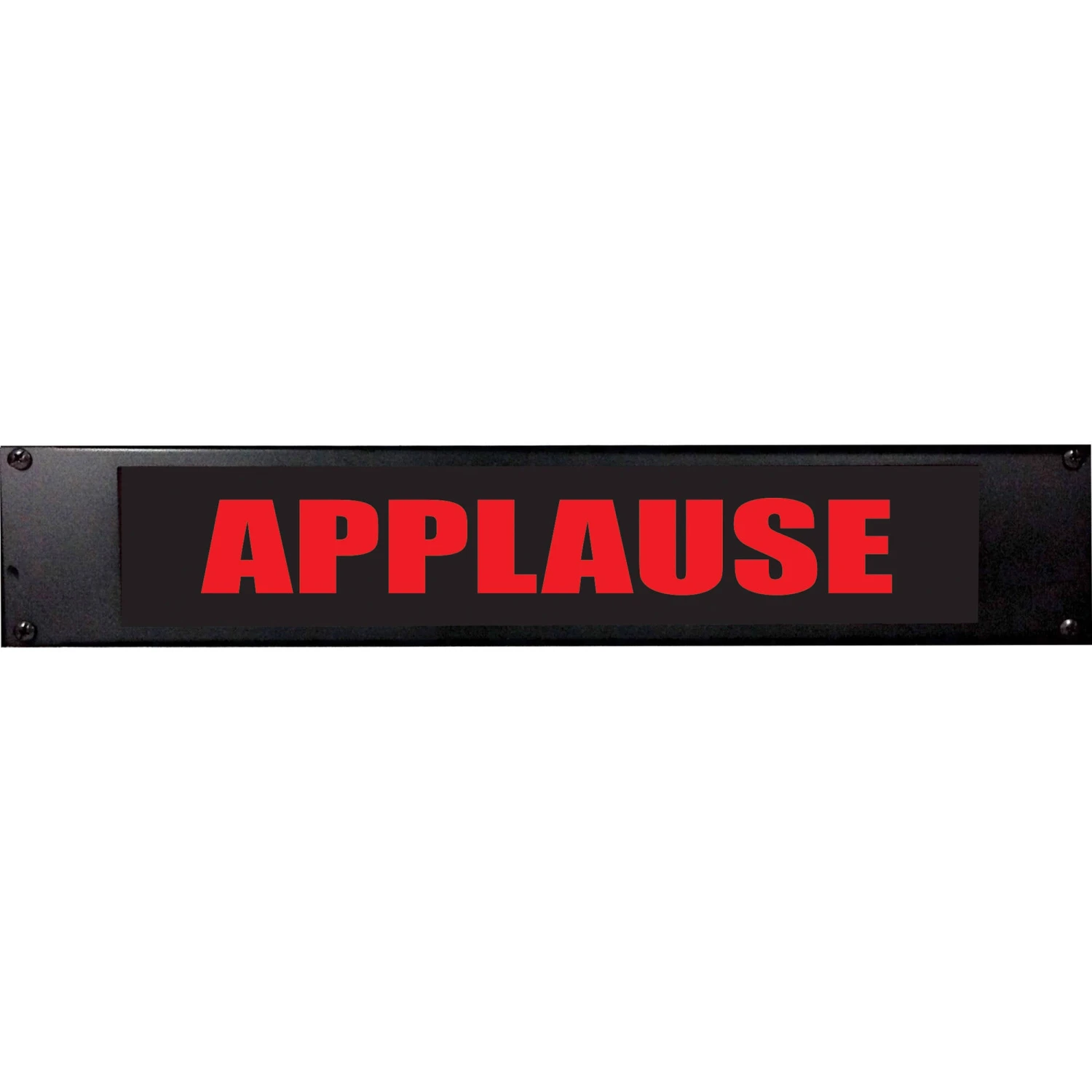 American Recorder APPLAUSE Sign With LEDs (2 RU, Red)(American Recorder Applause Sign With Leds 2 Ru Red) 1 American Recorder APPLAUSE Sign With LEDs (2 RU, Red)(American Recorder Applause Sign With Leds 2 Ru Red)
