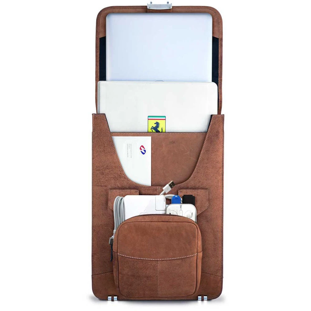 MacCase Premium Leather Briefcase (Vintage Brown)(Maccase Premium Leather Briefcase Vintage Brown) 4 MacCase Premium Leather Briefcase (Vintage Brown)(Maccase Premium Leather Briefcase Vintage Brown) - Image 4