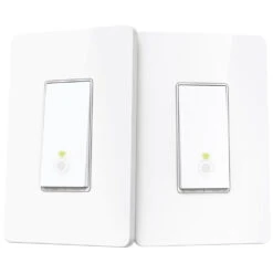 TP-Link HS210 Smart Wi-Fi Light Switch 3-Way Kit (2-Pack)(Tp Link Hs210 Smart Wi Fi Light Switch 3 Way Kit 2 Pack)