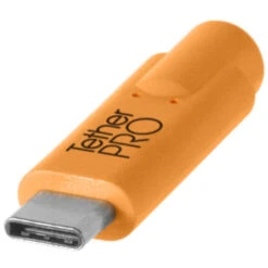 Tether Tools TetherPro USB Type-C To USB Type-A Extension Cable (15', Orange)(Tether Tools Tetherpro Usb Type C To Usb Type A Extension Cable 15 Orange) -Celestron Shop 1517517017000 IMG 939613