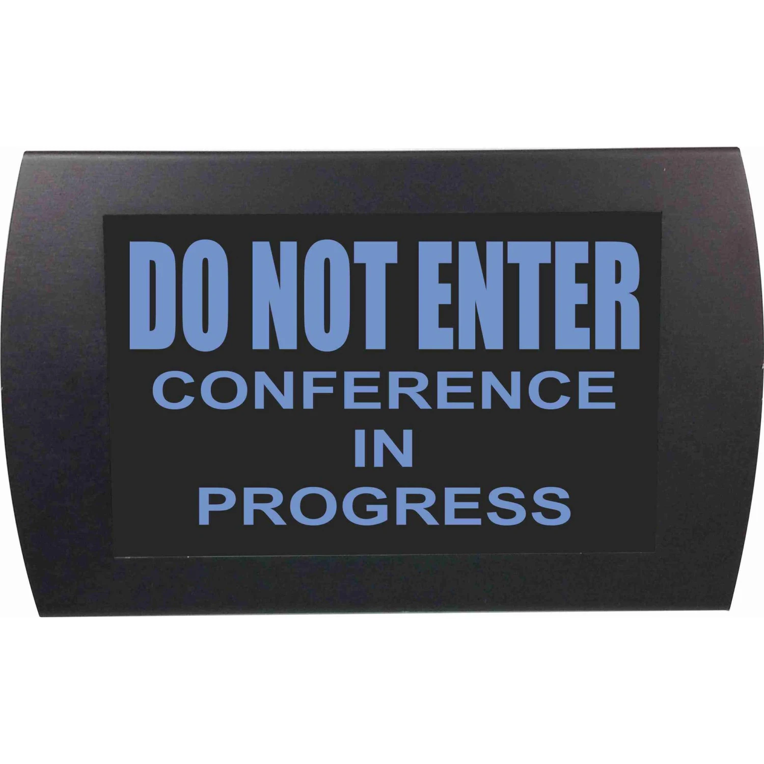 American Recorder DO NOT ENTER CONFERENCE IN PROGRESS Indicator Sign With LEDs (Blue)(American Recorder Do Not Enter Conference In Progress Indicator Sign With Leds Blue) 1 American Recorder DO NOT ENTER CONFERENCE IN PROGRESS Indicator Sign With LEDs (Blue)(American Recorder Do Not Enter Conference In Progress Indicator Sign With Leds Blue)