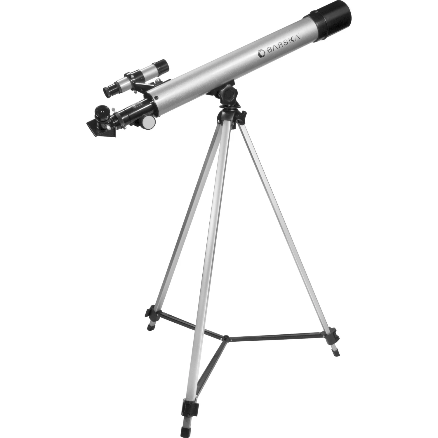 Barska 600 Starwatcher Refractor Telescope (Metallic Silver)(Barska 600 Starwatcher Refractor Telescope Metallic Silver) 2 Barska 600 Starwatcher Refractor Telescope (Metallic Silver)(Barska 600 Starwatcher Refractor Telescope Metallic Silver) - Image 2
