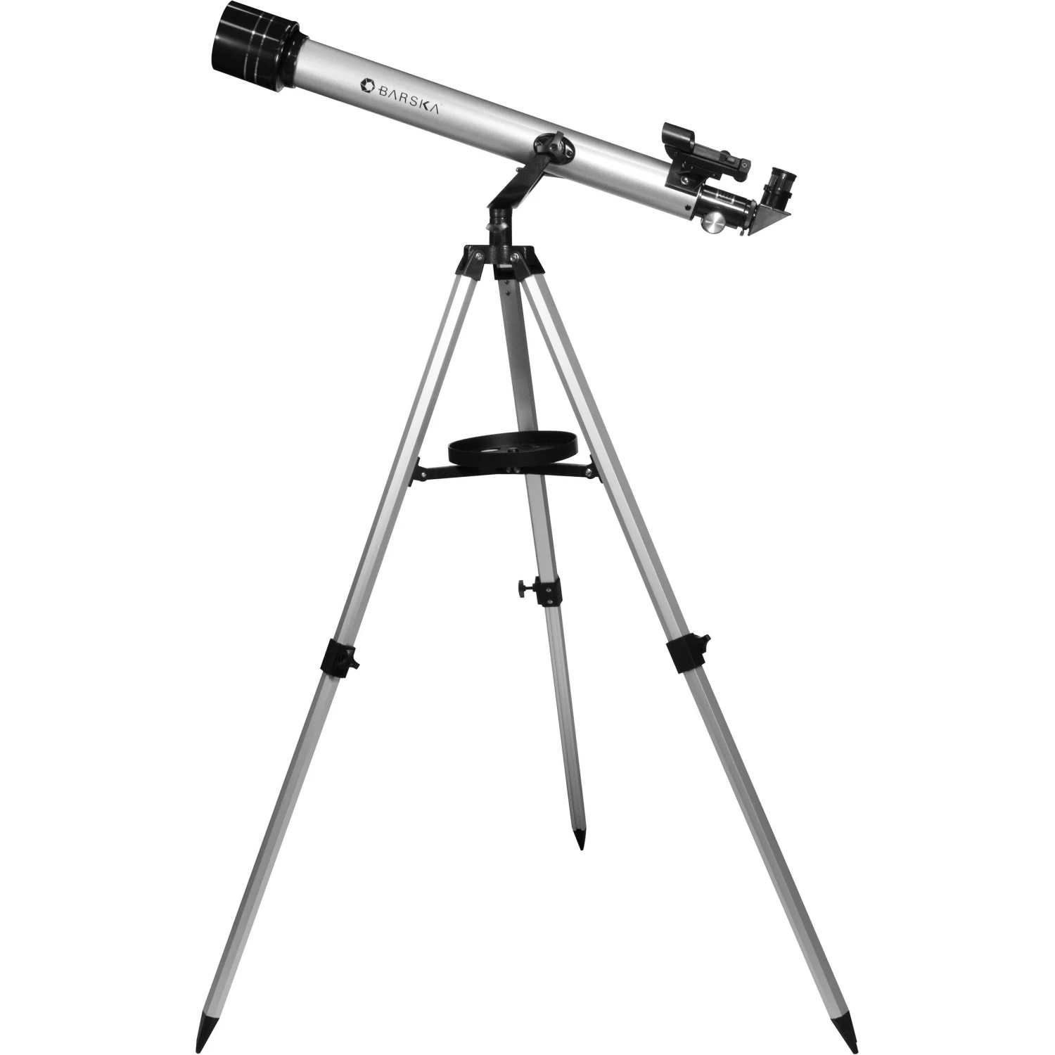 Barska 600 Starwatcher Refractor Telescope (Metallic Silver)(Barska 600 Starwatcher Refractor Telescope Metallic Silver) 3 Barska 600 Starwatcher Refractor Telescope (Metallic Silver)(Barska 600 Starwatcher Refractor Telescope Metallic Silver) - Image 3