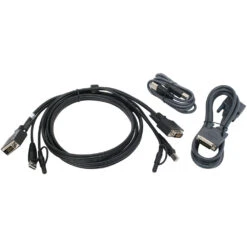 IOGEAR Dual View DVI And USB KVM Cable Kit With Audio (6')(Iogear Dual View Dvi And Usb Kvm Cable Kit With Audio 6)