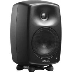 Genelec G Three 2-Way Powered Bookshelf Speaker (Black, Single)(Genelec G Three 2 Way Powered Bookshelf Speaker Black Single)