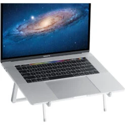 Rain Design MBar Pro+ Laptop Stand (Silver)(Rain Design Mbar Pro Laptop Stand Silver 1) -Celestron Shop 1531173764000 IMG 1022959