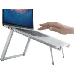 Rain Design MBar Pro+ Laptop Stand (Silver)(Rain Design Mbar Pro Laptop Stand Silver 1) -Celestron Shop 1531173764000 IMG 1022960