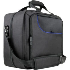 USA GEAR S13 Travel Carrying Case For PlayStation 4 (Gray/Blue)(Usa Gear S13 Travel Carrying Case For Playstation 4 Gray Blue)