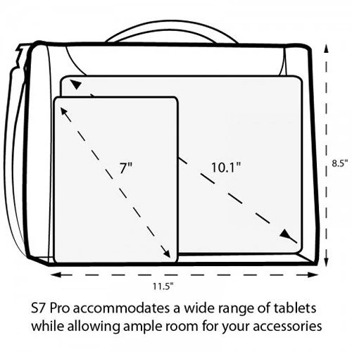 USA GEAR S7 Pro Carrying Case (Blue)(Usa Gear S7 Pro Carrying Case Blue) 6 USA GEAR S7 Pro Carrying Case (Blue)(Usa Gear S7 Pro Carrying Case Blue) - Image 6