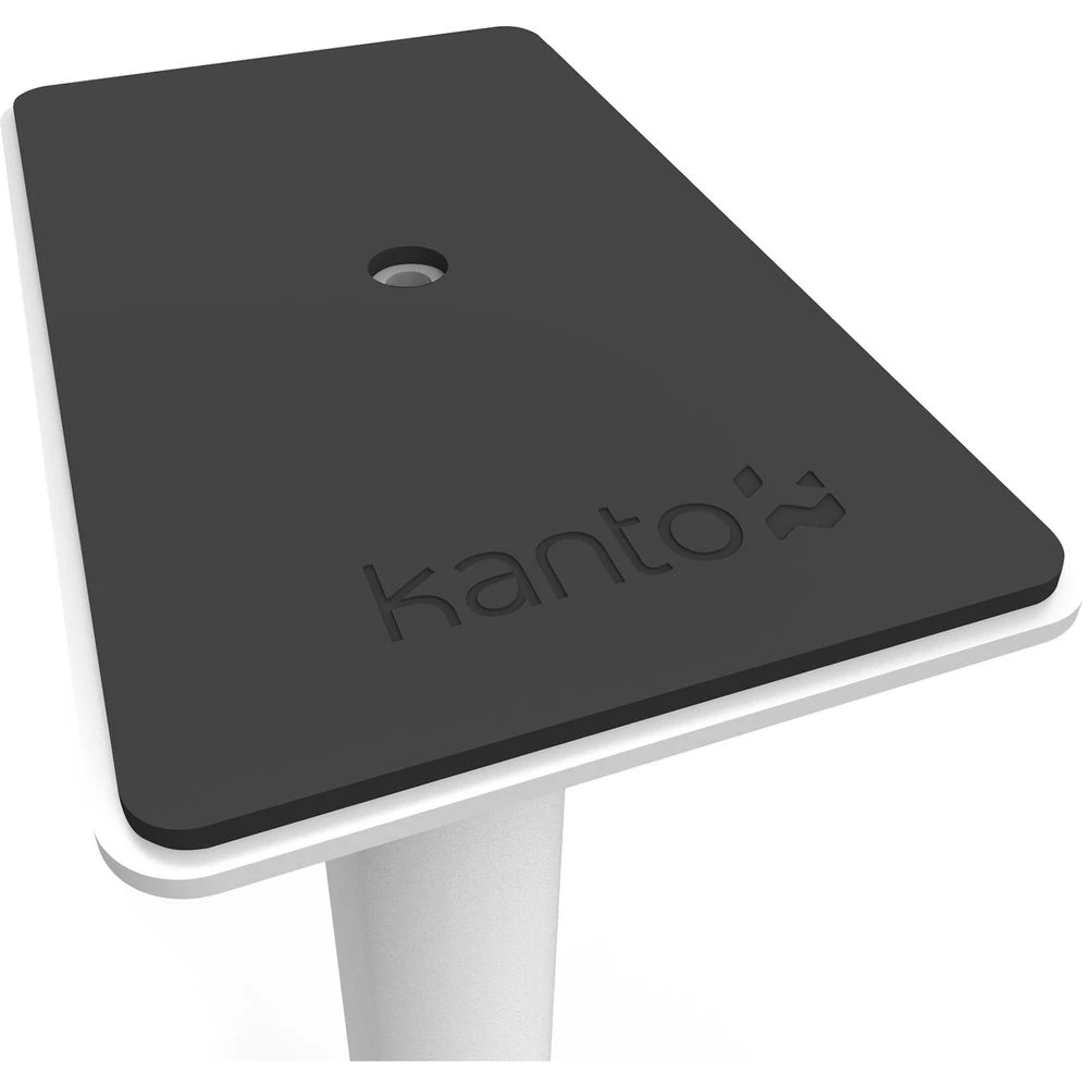 Kanto Living 32" Bookshelf Speaker Stands (White)(Kanto Living 32 Bookshelf Speaker Stands White) 5 Kanto Living 32" Bookshelf Speaker Stands (White)(Kanto Living 32 Bookshelf Speaker Stands White) - Image 5