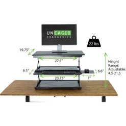 Uncaged Ergonomics Changedesk Tall Stand Up Desk Converter(Uncaged Ergonomics Changedesk Tall Stand Up Desk Converter) -Celestron Shop 1545081340000 IMG 1112769