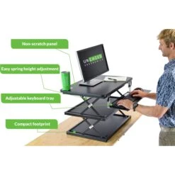 Uncaged Ergonomics Changedesk Tall Stand Up Desk Converter(Uncaged Ergonomics Changedesk Tall Stand Up Desk Converter) -Celestron Shop 1545081340000 IMG 1112772
