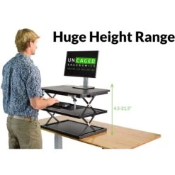 Uncaged Ergonomics Changedesk Tall Stand Up Desk Converter(Uncaged Ergonomics Changedesk Tall Stand Up Desk Converter) -Celestron Shop 1545081340000 IMG 1112773
