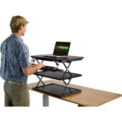 Uncaged Ergonomics Changedesk Tall Stand Up Desk Converter(Uncaged Ergonomics Changedesk Tall Stand Up Desk Converter) -Celestron Shop 1545081340000 IMG 1112776